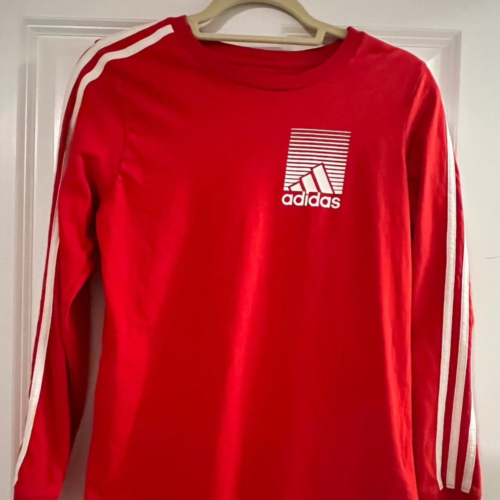 TWO Long Sleeve Adidas T-Shirts